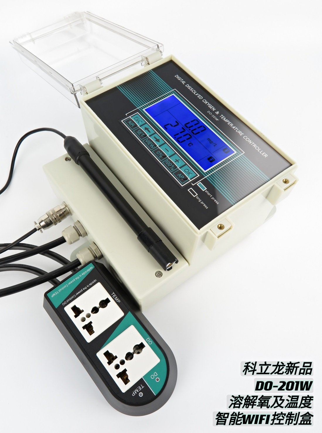 Controlador IoT DO&TEMP Wifi DO-201W