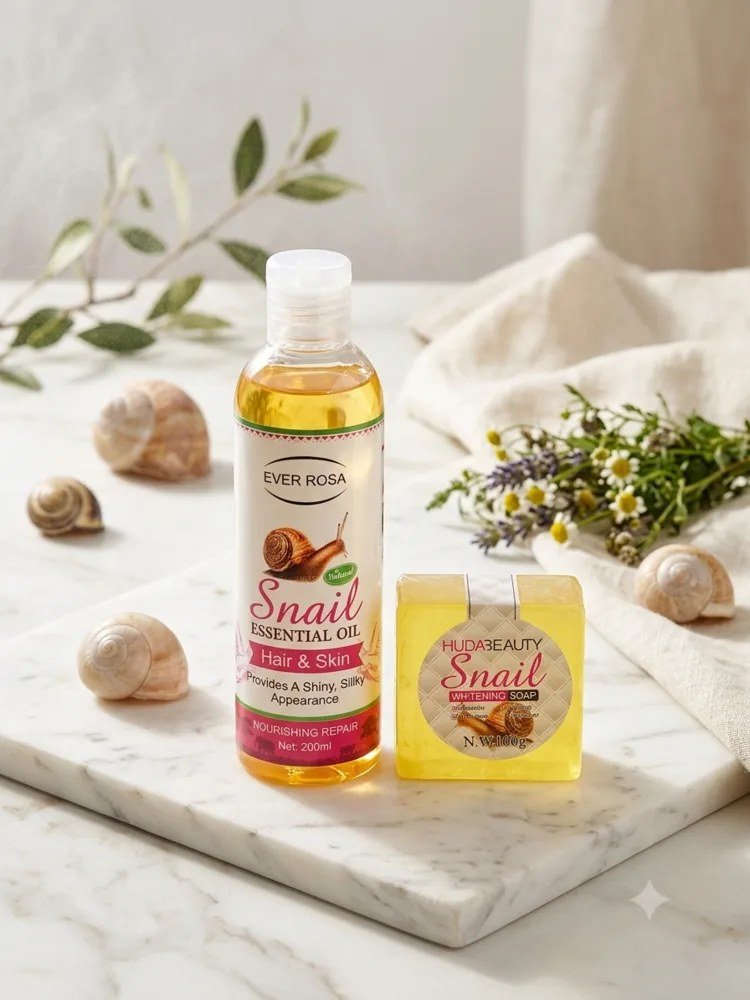 Kit Clareador Snail (Óleo Essencial + Sabonete) - 999 MT
